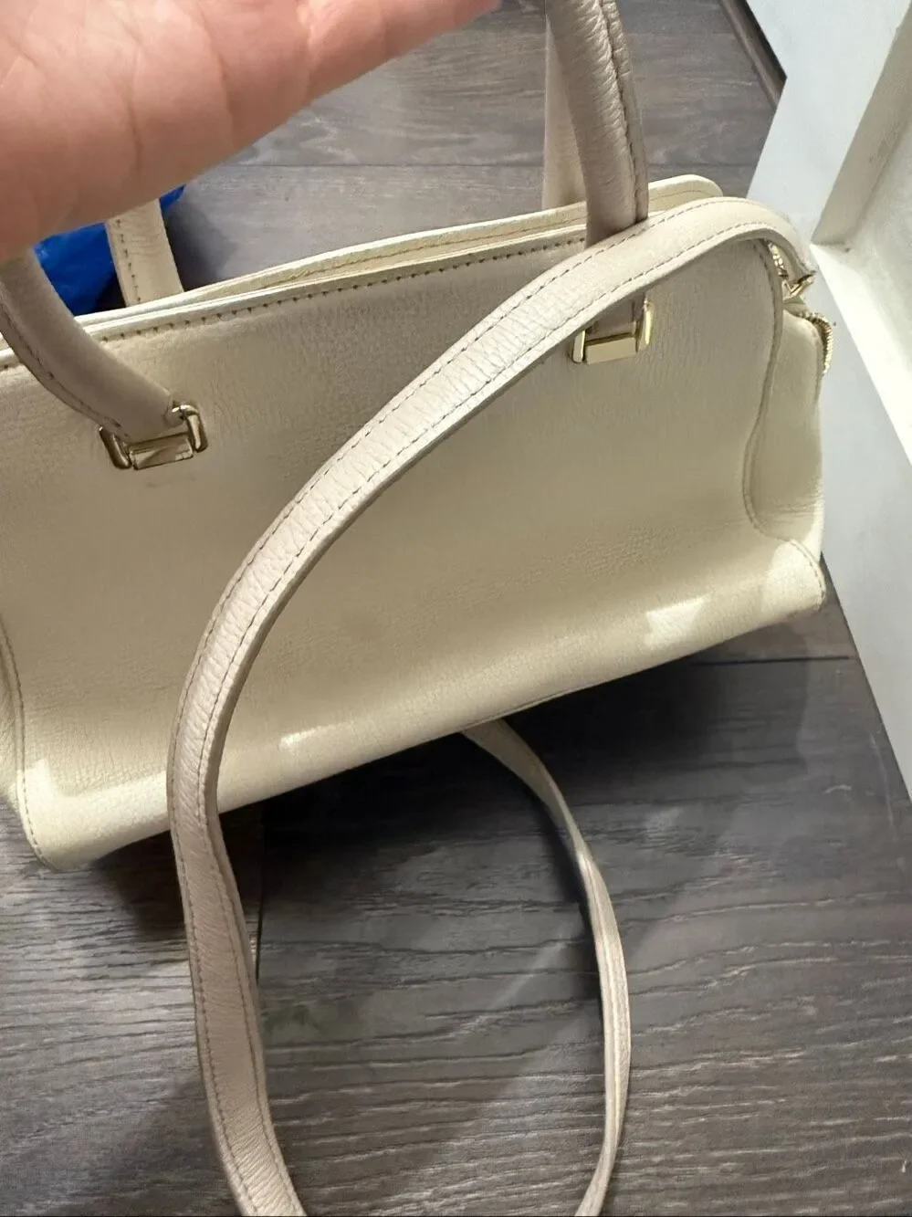 Kate Spade Henderson Street Sawyer Cream Bag Tote Purse